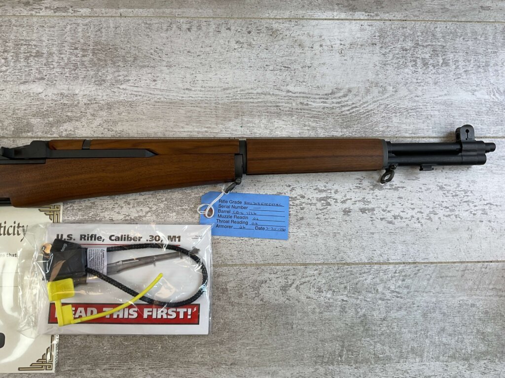 H&R ARMS CO EXPERT GRADE M1 GARAND .308 SEMI AUTO CMP RIFLE, 1956 MFR RECEIVER #6-06012-PF