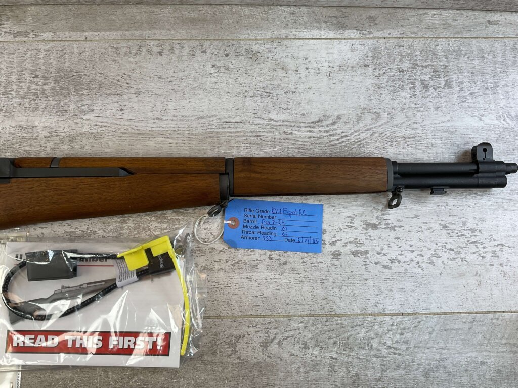 H&R ARMS CO EXPERT GRADE M1 GARAND 30-06 SEMI AUTO CMP RIFLE, 1955 MFR RECEIVER #6-06013-PF