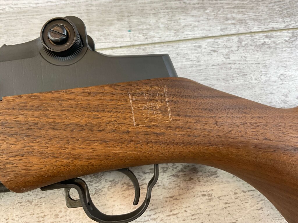 H&R ARMS CO EXPERT GRADE M1 GARAND 30-06 SEMI AUTO CMP RIFLE, 1955 MFR RECEIVER #6-06013-PF