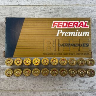FEDERAL PREMIUM 243 WIN., 70 GR. SPEER TNT HP AMMO, FULL BOX, JAMES EARL JONES COLLECTION #5-11155-PF