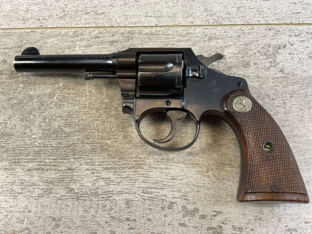 COLT POLICE POSITIVE .38 REVOLVER, 1929 MFR #6-05115-PF