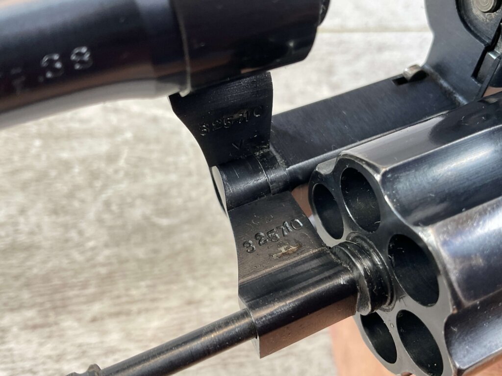 COLT POLICE POSITIVE .38 REVOLVER, 1929 MFR #6-05115-PF
