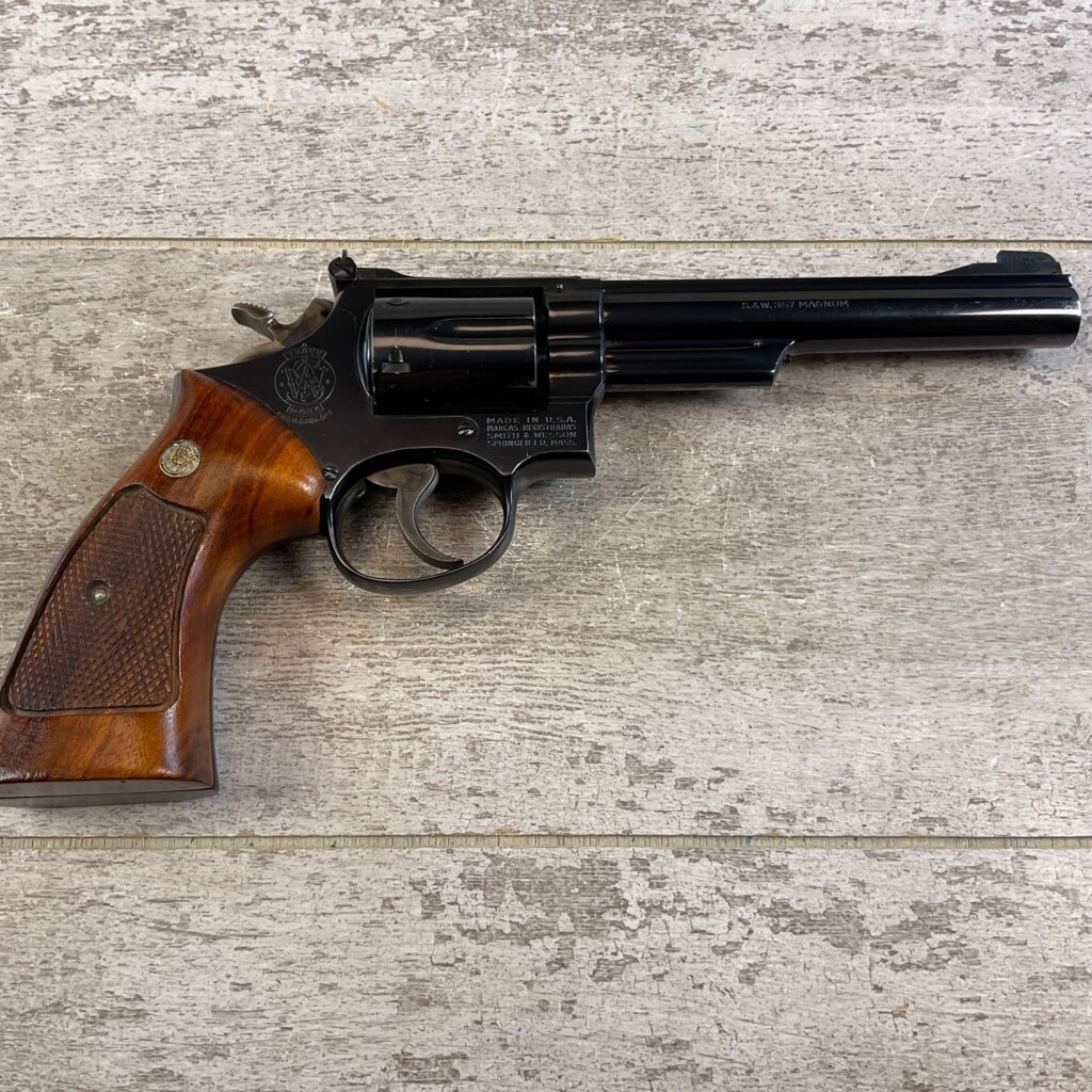 SMITH & WESSON S&W 19-3 TARGET .357 MAGNUM REVOLVER, 6" BARREL, 1972 MFR #6-05116-PF