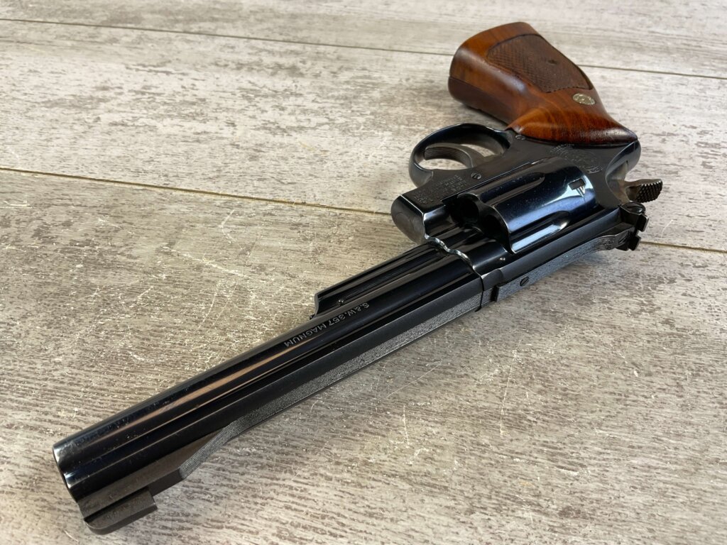 SMITH & WESSON S&W 19-3 TARGET .357 MAGNUM REVOLVER, 6" BARREL, 1972 MFR #6-05116-PF