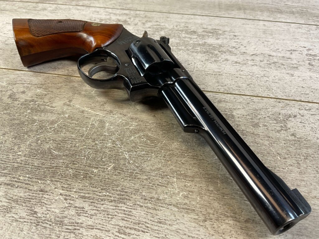 SMITH & WESSON S&W 19-3 TARGET .357 MAGNUM REVOLVER, 6" BARREL, 1972 MFR #6-05116-PF