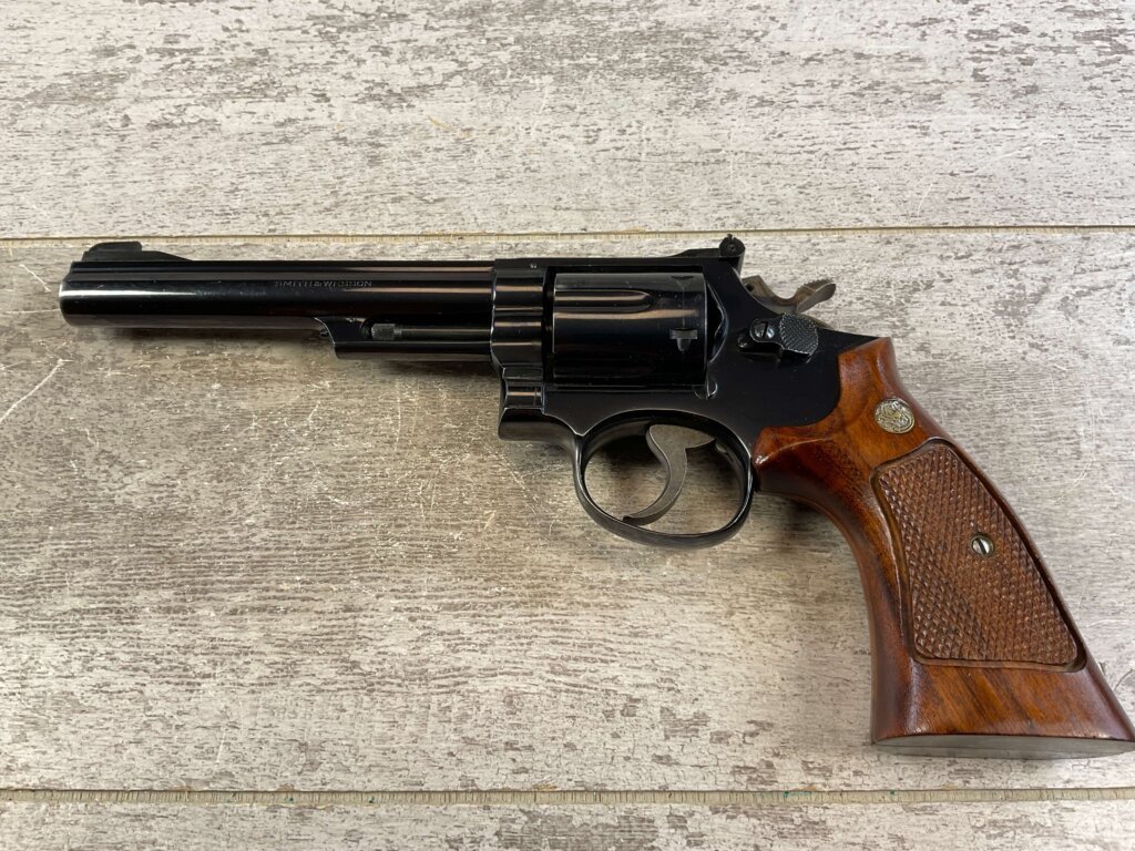 SMITH & WESSON S&W 19-3 TARGET .357 MAGNUM REVOLVER, 6" BARREL, 1972 MFR #6-05116-PF