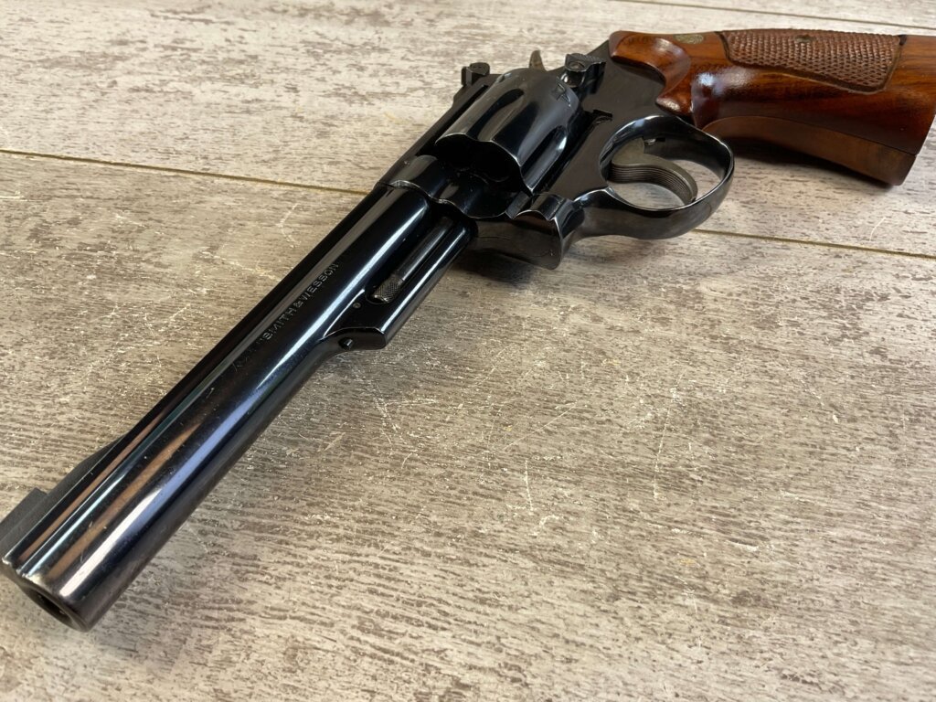 SMITH & WESSON S&W 19-3 TARGET .357 MAGNUM REVOLVER, 6" BARREL, 1972 MFR #6-05116-PF