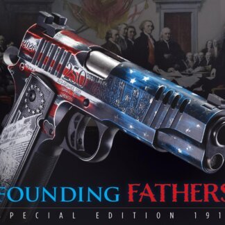 AUTO-ORDNANCE USA 250TH ANNIVERSARY "FOUNDING FATHERS" SPECIAL EDITION 1911 .45 ACP, 7-ROUND PISTOL, NEW & NEVER FIRED #6-07020-PF