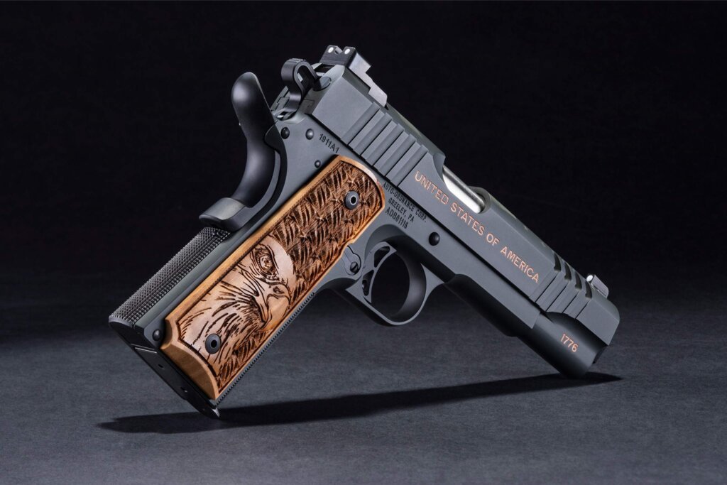 AUTO-ORDNANCE USA 250TH ANNIVERSARY SPECIAL EDITION 1911 .45 ACP, 7-ROUND PISTOL #6-07019-PF