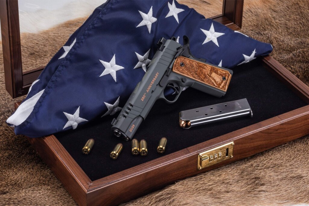 AUTO-ORDNANCE USA 250TH ANNIVERSARY SPECIAL EDITION 1911 .45 ACP, 7-ROUND PISTOL #6-07019-PF