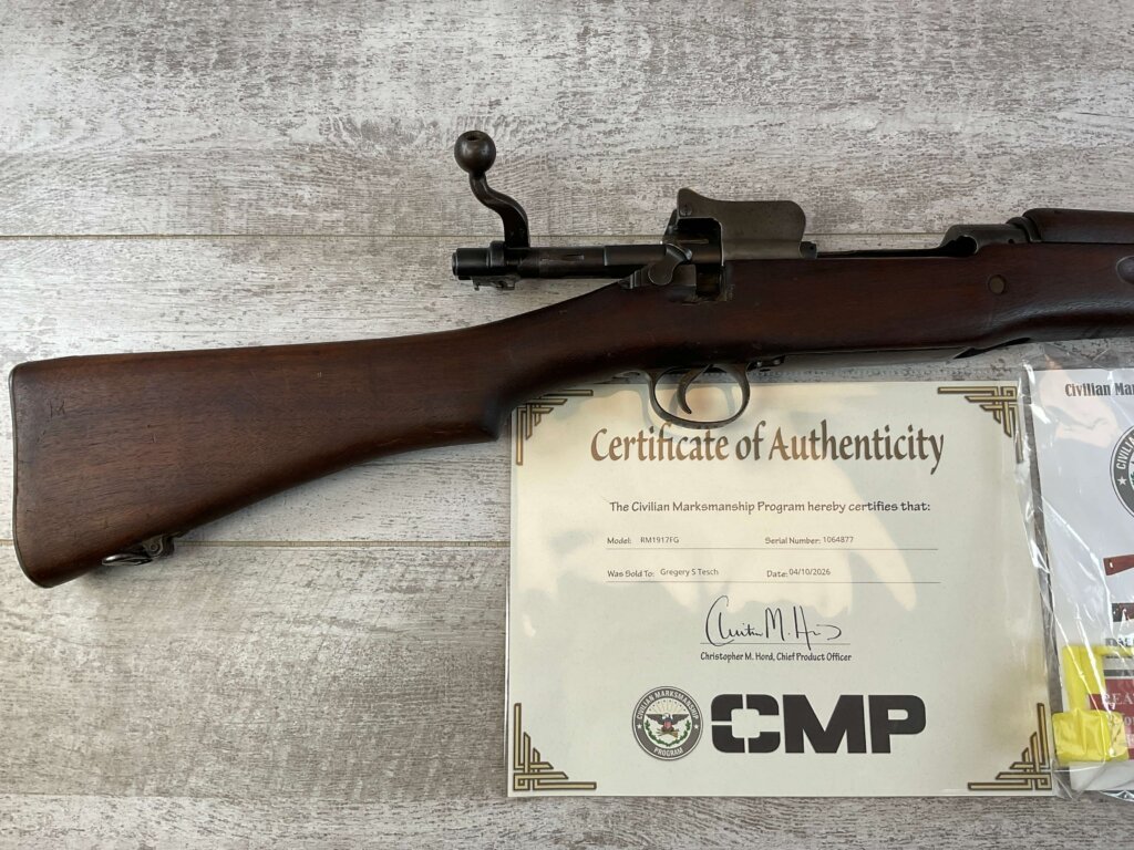 EDDYSTONE MODEL 1917 30-06 SEMI AUTO CMP RIFLE #6-06014-PF