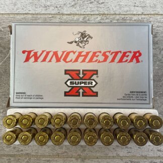WINCHESTER SUPER-X 243 WIN., 80 GR PSP AMMO, FULL BOX, JAMES EARL JONES COLLECTION #5-11161-PF