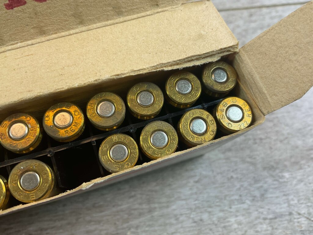 SELLIER & BELLOT 222 REM., 2913 SOFT POINT 50 GR. AMMO, MADE IN CZECH REPUBLIC, QTY 19, JAMES EARL JONES COLLECTION #5-11130-PF