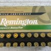 REMINGTON PREMIER ACCUTIP 222 REM., 50 GR. ACCUTIP V-BOAT TAIL AMMO, FULL BOX (QTY 20), JAMES EARL JONES COLLECTION #5-11134-PF