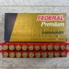 FEDERAL PREMIUM 22-250 REMINGTON, 40 GR. HP AMMO, FULL BOX (QTY 20), JAMES EARL JONES COLLECTION #5-11144-PF