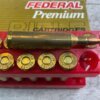 FEDERAL PREMIUM 22-250 REMINGTON, 40 GR. HP AMMO, FULL BOX (QTY 20), JAMES EARL JONES COLLECTION #5-11144-PF