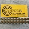 COMMAND .223 CAL, 55 GR. JSP, MIXED AMMO, FULL VINTAGE BOX (QTY 20), JAMES EARL JONES COLLECTION #5-11147-PF