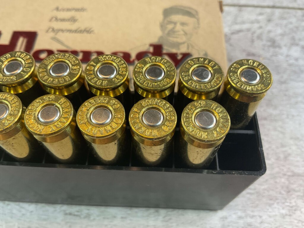 HORNADY MATCH 6.5 CREEDMOOR, 140 GR. A-MAX AMMO, QTY 19, JAMES EARL JONES COLLECTION #5-11170-PF