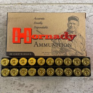 HORNADY MATCH 6.5 GRENDEL, 123 GR. A-MAX AMMO, FULL BOX, JAMES EARL JONES COLLECTION #5-11171-PF