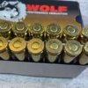 WOLF GOLD 6.5 GRENDEL, 120 GR. COPPER MPT, BRASS AMMO, FULL BOX, JAMES EARL JONES COLLECTION #5-11172-PF