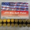 CENTURY ARMS HOTSHOT .270 WIN., 130 GR. SP AMMO, FULL BOX, JAMES EARL JONES COLLECTION #5-11176-PF