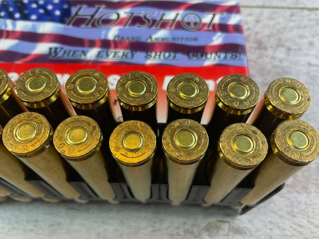 CENTURY ARMS HOTSHOT .270 WIN., 130 GR. SP AMMO, FULL BOX, JAMES EARL JONES COLLECTION #5-11176-PF