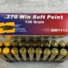 CENTURY ARMS HOTSHOT .270 WIN., 130 GR. SP AMMO, FULL BOX, JAMES EARL JONES COLLECTION #5-11176-PF