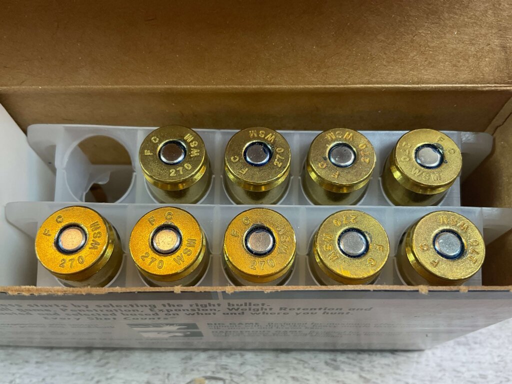 FEDERAL POWER-SHOK 270 WSM, 130 GR. SP AMMO, QTY 19, JAMES EARL JONES COLLECTION #5-11178-PF