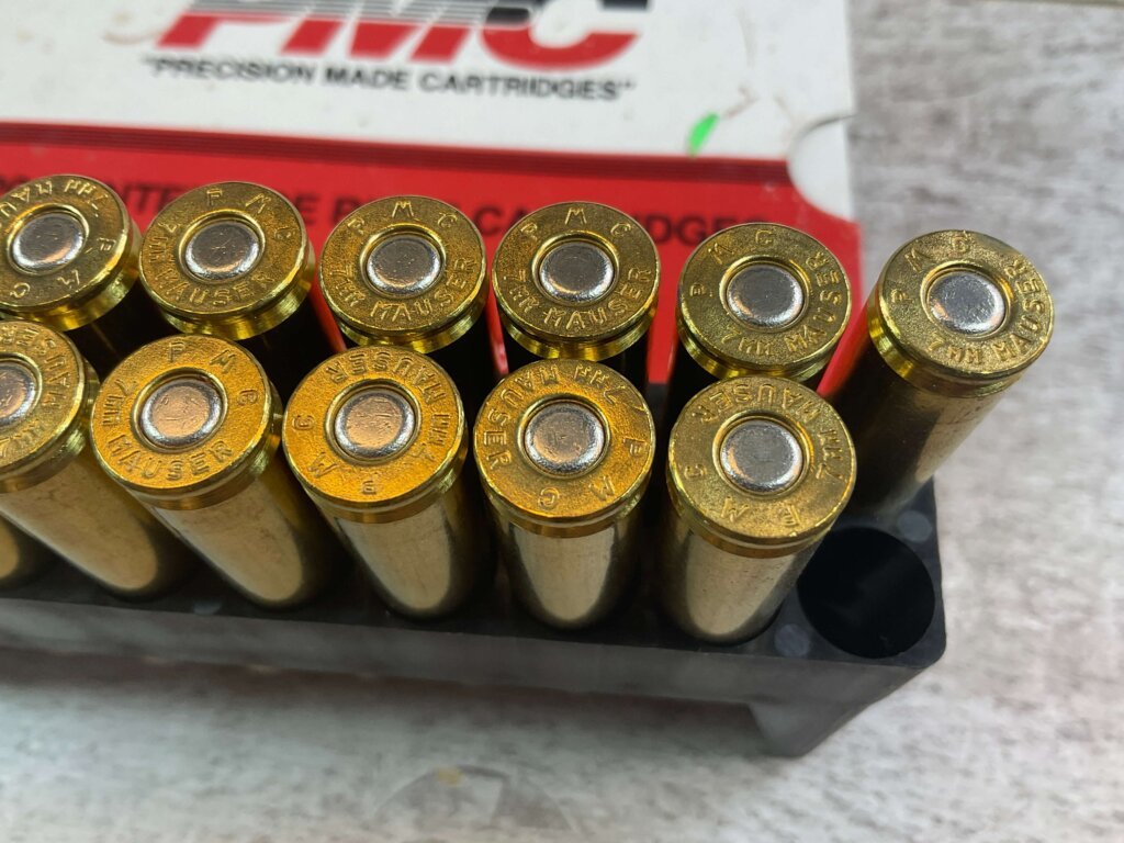 PMC 7MM MAUSER, 140 GR. PSP AMMO, QTY 19, JAMES EARL JONES COLLECTION #5-11180-PF