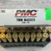 PMC 7MM MAUSER, 140 GR. PSP AMMO, QTY 19, JAMES EARL JONES COLLECTION #5-11180-PF