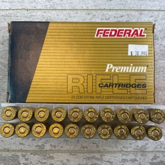 FEDERAL PREMIUM 7MM MAUSER, 140 GR. NOSLER PARTITION AMMO, JAMES EARL JONES COLLECTION #5-11181-PF
