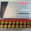 FEDERAL CLASSIC 7MM MAUSER, 140 GR. HI-SHOK SP AMMO, FULL BOX, JAMES EARL JONES COLLECTION #5-11182-PF