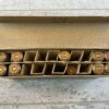 CANADIAN INDUSTRIES LIMITED DOMINION 43 MAUSER, 385 GR. LEAD BULLET AMMO, 8 ROUNDS W/ 2 SPENT #6-06701-KM
