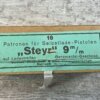 GUSTAV GENSCHOW & CO. (GECO) SINOXID 9MM STEYR AMMO, FULL BOX, RARE & VINTAGE #6-07023-PF
