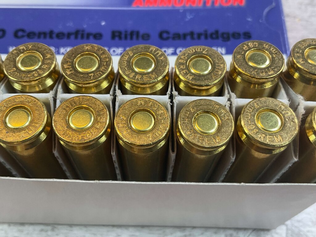 PRVI PARTIZAN 7MM-08 REMINGTON, 140 GR. PSP BT AMMO, FULL BOX, JAMES EARL JONES COLLECTION #5-11184-PF