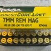 REMINGTON EXPRESS CORE-LOKT 7MM REMINGTON MAGNUM, 140 GR. PSP AMMO, FULL BOX, JAMES EARL JONES COLLECTION #5-11187-PF