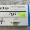 PRVI PARTIZAN 7X57MM FMJ, 175 GR. AMMO, QTY 19, JAMES EARL JONES COLLECTION #5-11190-PF