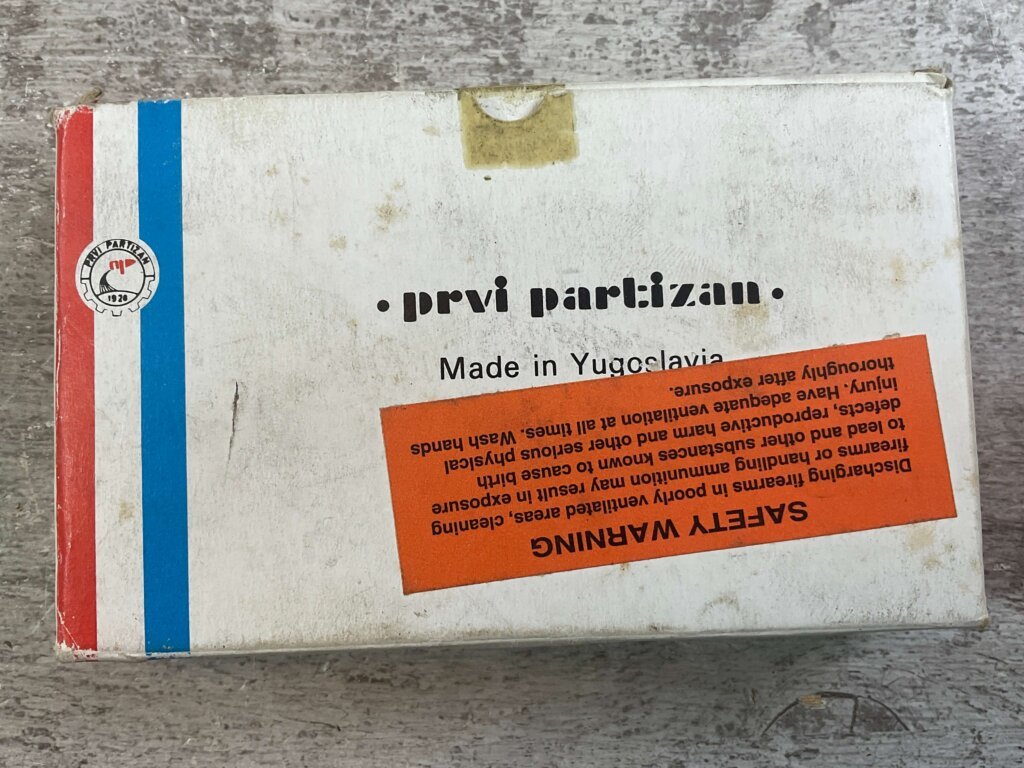 PRVI PARTIZAN 7X57MM FMJ, 175 GR. AMMO, QTY 19, JAMES EARL JONES COLLECTION #5-11190-PF