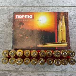 NORMA 7X57MM, 150 GR. SP SEMI POINTED AMMO, FULL BOX, JAMES EARL JONES COLLECTION #5-11192-PF
