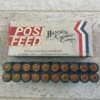 HANSEN CARTRIDGE CO. 7.62X39 RUSSIAN, HUNTING GRADE, 123 GR. POSI-FEED SP AMMO, FULL BOX, JAMES EARL JONES COLLECTION #5-11198-PF