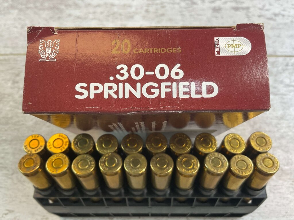 PMP 30-06 SPRINGFIELD, 150 GR SP AMMO, FULL BOX, JAMES EARL JONES COLLECTION #5-11203-PF