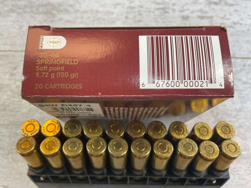PMP 30-06 SPRINGFIELD, 150 GR SP AMMO, FULL BOX, JAMES EARL JONES COLLECTION #5-11203-PF