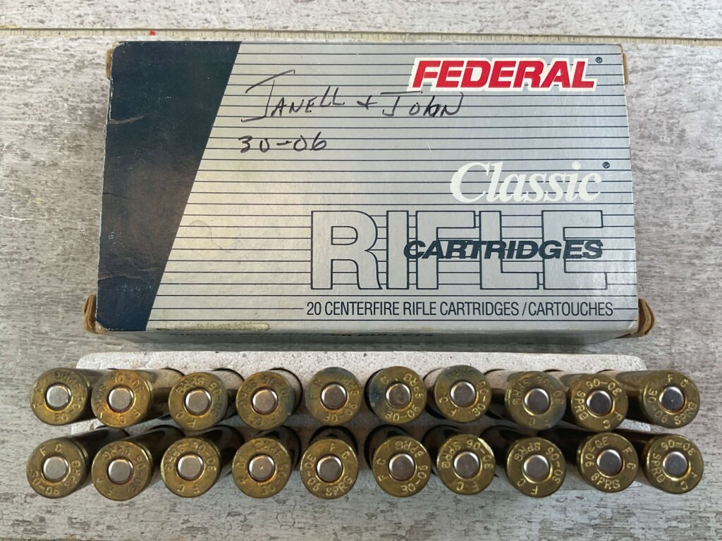 FEDERAL CLASSIC 30-06 SPRINGFIELD, 220 GR. SIERRA PRO-HUNTER SP RN AMMO, FULL BOX, JAMES EARL JONES COLLECTION #5-11206-PF
