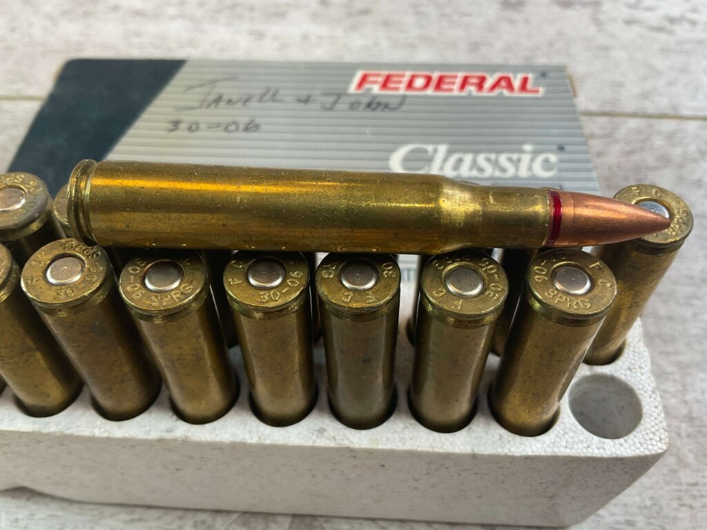 FEDERAL CLASSIC 30-06 SPRINGFIELD, 220 GR. SIERRA PRO-HUNTER SP RN AMMO, FULL BOX, JAMES EARL JONES COLLECTION #5-11206-PF