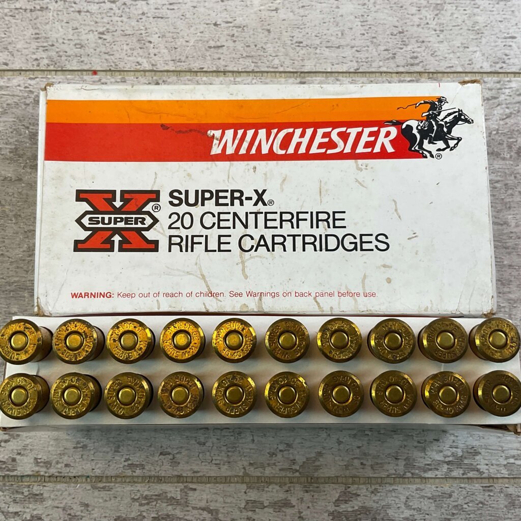 WINCHESTER SUPER-X 30-40 KRAG, 180 GR. PP SP AMMO, JAMES EARL JONES COLLECTION #5-11208-PF
