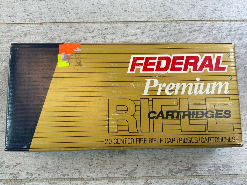 FEDERAL PREMIUM 300 H&H MAGNUM, 180 GR. NOSLER PARTITION AMMO, QTY 19, JAMES EARL JONES COLLECTION #5-11210-PF
