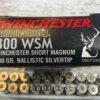 WINCHESTER SUPREME 300 WSM, 180 GR. BALLISTIC SILVERTIP AMMO, FULL BOX, JAMES EARL JONES COLLECTION #5-11211-PF