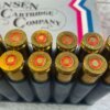 HANSEN CARTRIDGE CO. .308 WINCHESTER (7.62X51 NATO M80), 147 GR. FMJ BOAT TAIL AMMO, FULL BOX, JAMES EARL JONES COLLECTION #5-11213-PF