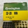 REMINGTON 32-20 WINCHESTER, 100 GR. SP AMMO, JAMES EARL JONES COLLECTION #5-11219-PF