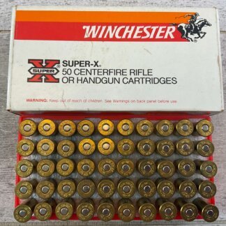 WINCHESTER SUPER-X 38-40 WINCHESTER, 180 GR. SP AMMO, FULL BOX, JAMES EARL JONES COLLECTION #5-11220-PF